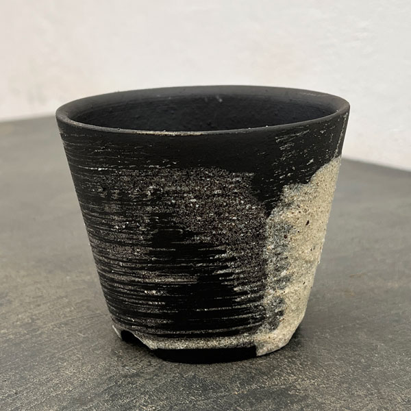 信楽焼き：雅-刷毛目（直径約10cm）