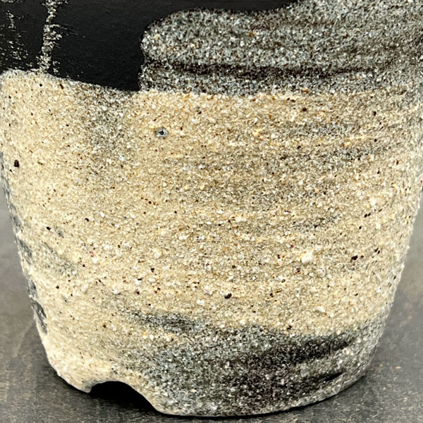 信楽焼き：雅-刷毛目（直径約10cm）