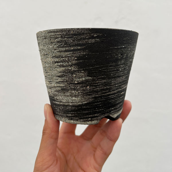 信楽焼き：雅-刷毛目（直径約10cm）