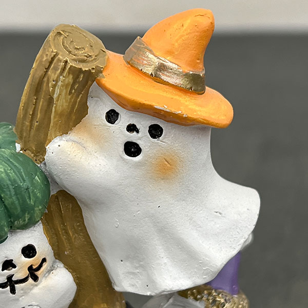 ハロウィンレジンオーナメント25-D-3ゴーストGR / グリーン（HGHW04GR）
