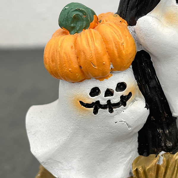 ハロウィンレジンオーナメント25-D-3ゴーストOR/ オレンジ(HGHW04OR)