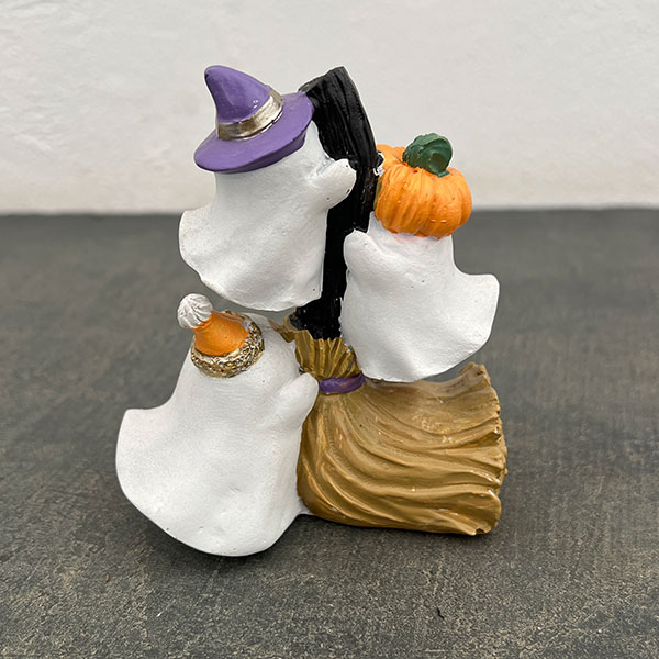 ハロウィンレジンオーナメント25-D-3ゴーストOR/ オレンジ(HGHW04OR)
