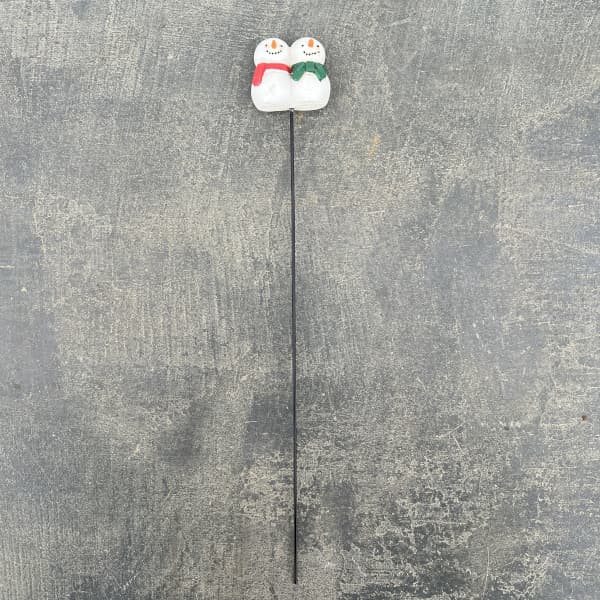 ノエルレジンピック25-Dツインスノーマン(WGXM04)