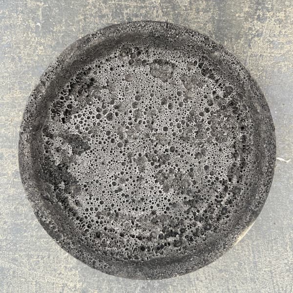 ソル：ストンプS　ブラック4343（直径12cm）・皿付