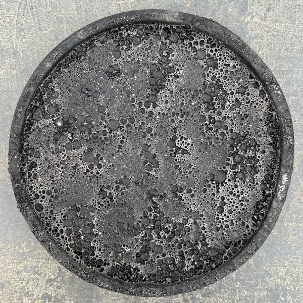 ソル:ラインL グレー4441(直径14cm)・皿付