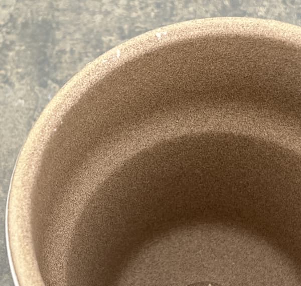 リムカラープランター120（直径約12.2cm）ホワイト・受け皿付き