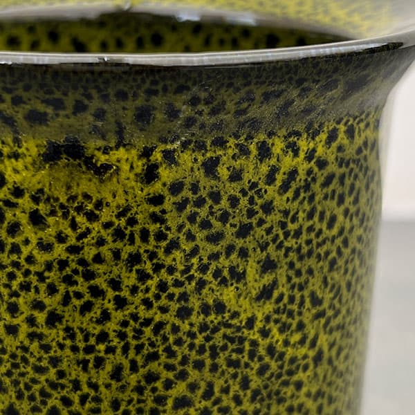 フレック ポット アンド ソーサー:グリーン/Sサイズ(直径11.5cm、高さ12.5cm)