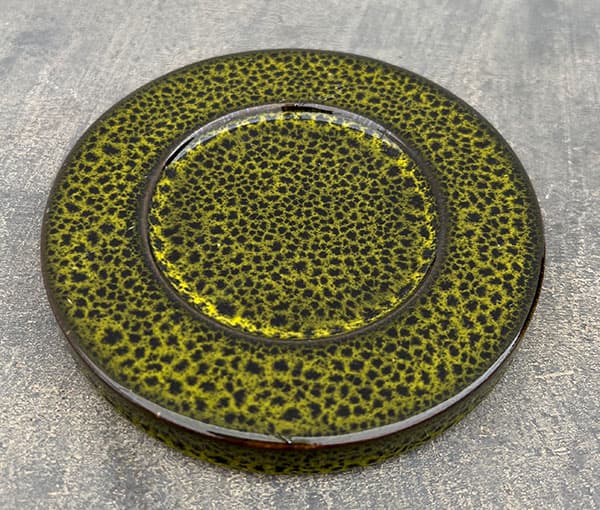 フレック ポット アンド ソーサー:グリーン/Sサイズ(直径11.5cm、高さ12.5cm)