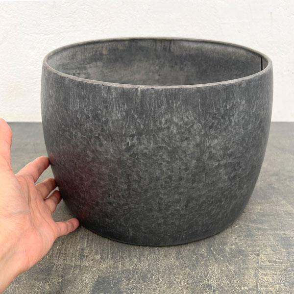 ブリキプランター ラウンド Lサイズ(BAGP1001L)