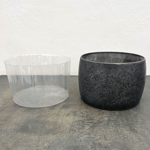 ブリキプランター ラウンド Lサイズ(BAGP1001L)