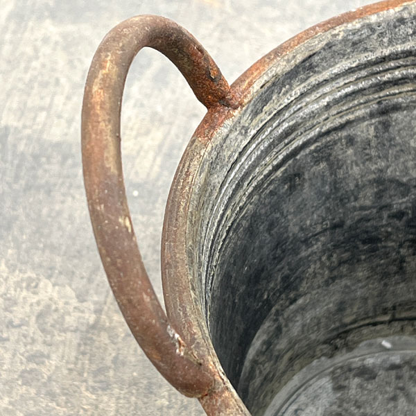 ブリキハンドルポット Lサイズ(BAGP1003L)