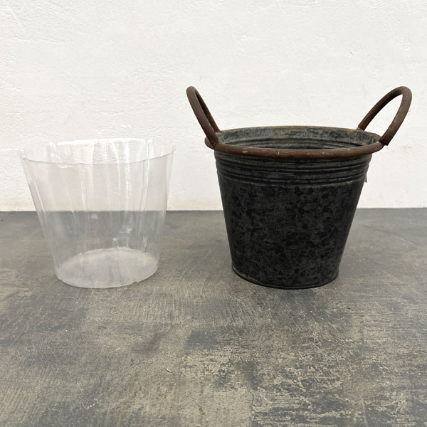 ブリキハンドルポット Lサイズ(BAGP1003L)