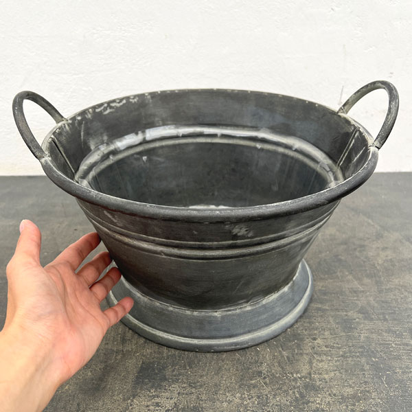 ブリキハンドルバケツ Sサイズ(BAGP1004S)