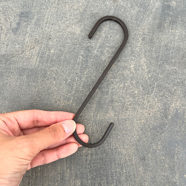 ジョセフアイアン ロングS字フック 2本セット Sサイズ(DTFF6007SW)