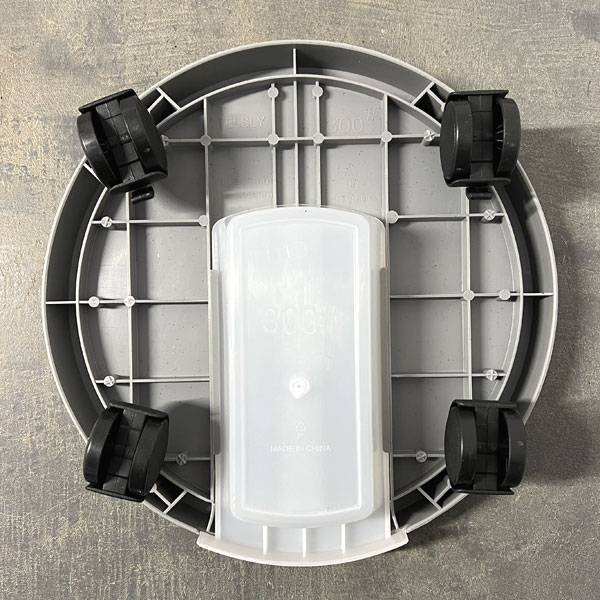 プラスチックトレイ(キャスター付き) 28cm(TPL001)