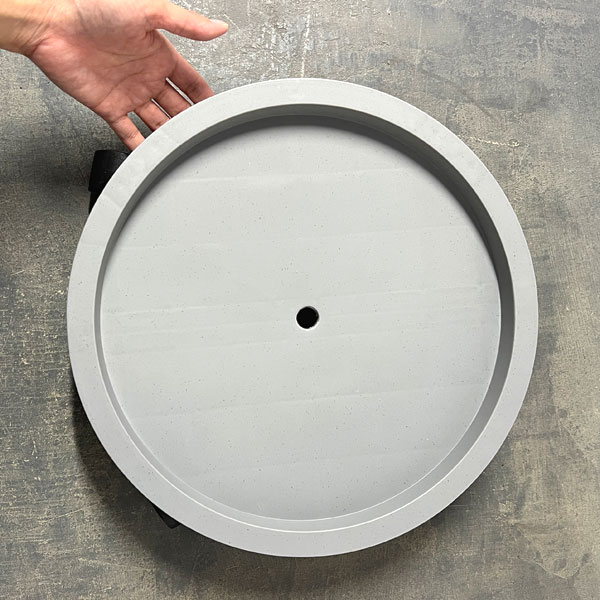 プラスチックトレイ（キャスター付き） 34cm（TPL002）