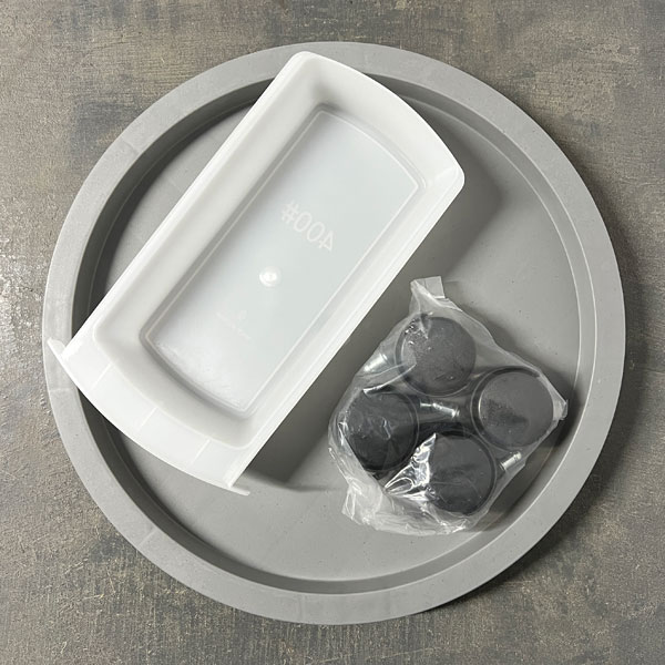 プラスチックトレイ（キャスター付き） 40cm（TPL003）