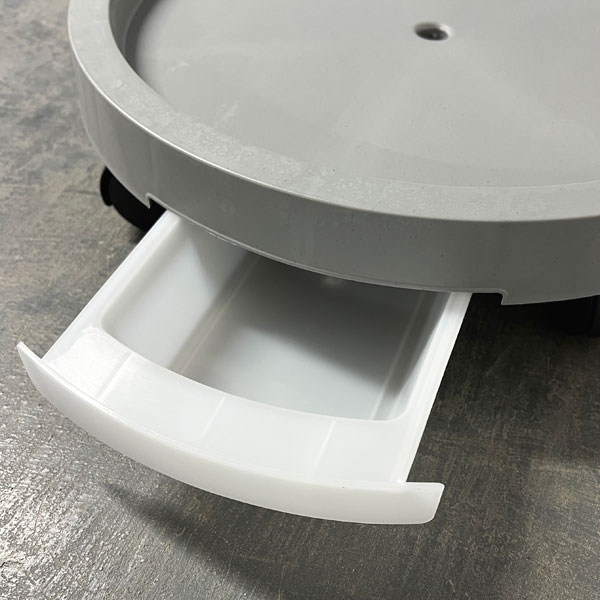 プラスチックトレイ（キャスター付き） 40cm（TPL003）