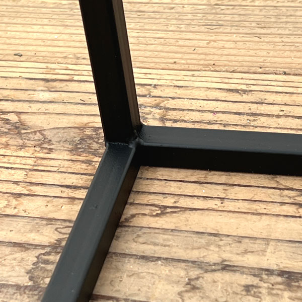 黒角花台ロー　Sサイズ（幅15cm、奥行15cm、高さ20cm）AFBK24-3S