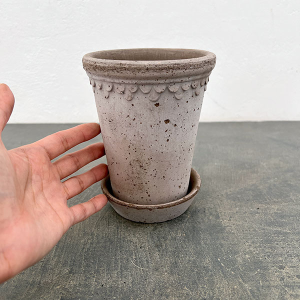 BERGS POTTER:コペンハーゲントール10 グレー(直径10cm)45493