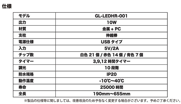 植物育成用 卓上LED アンジェ（LED植物育成ライト）