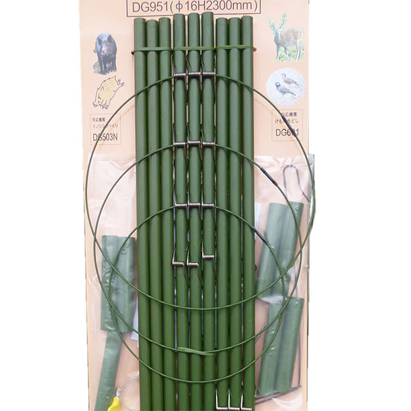 農作物被害対策器 鹿・けもの警報器 DG602効果的セット（三脚支柱付）