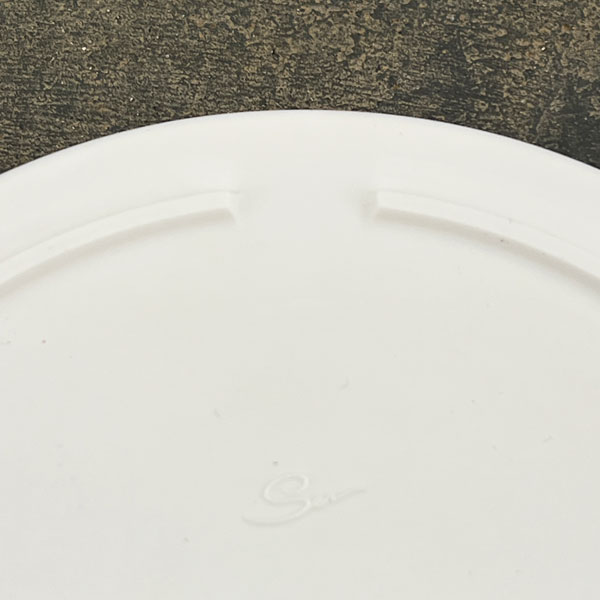 Sen シリーズ：プレート 丸 Sサイズ（直径13.8cm）ホワイト