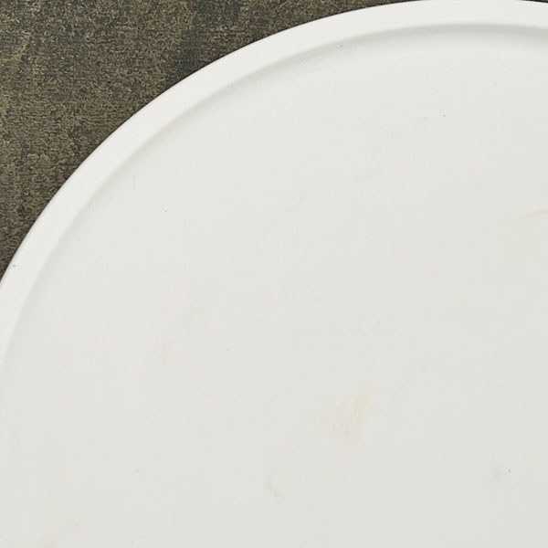 Sen シリーズ：プレート 丸 Mサイズ（直径18.4cm）ホワイト