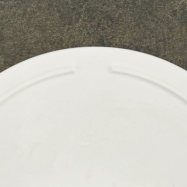 Sen シリーズ：プレート 丸 Mサイズ（直径18.4cm）ホワイト