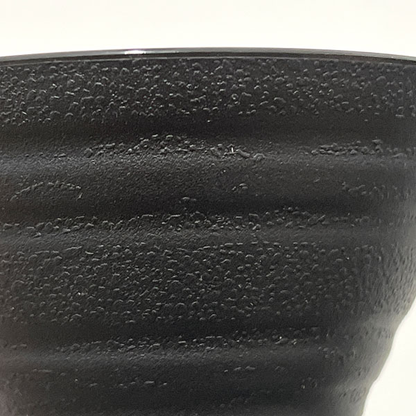 セラアート平鉢ブラック3.5号サイズ穴あり 100個セット