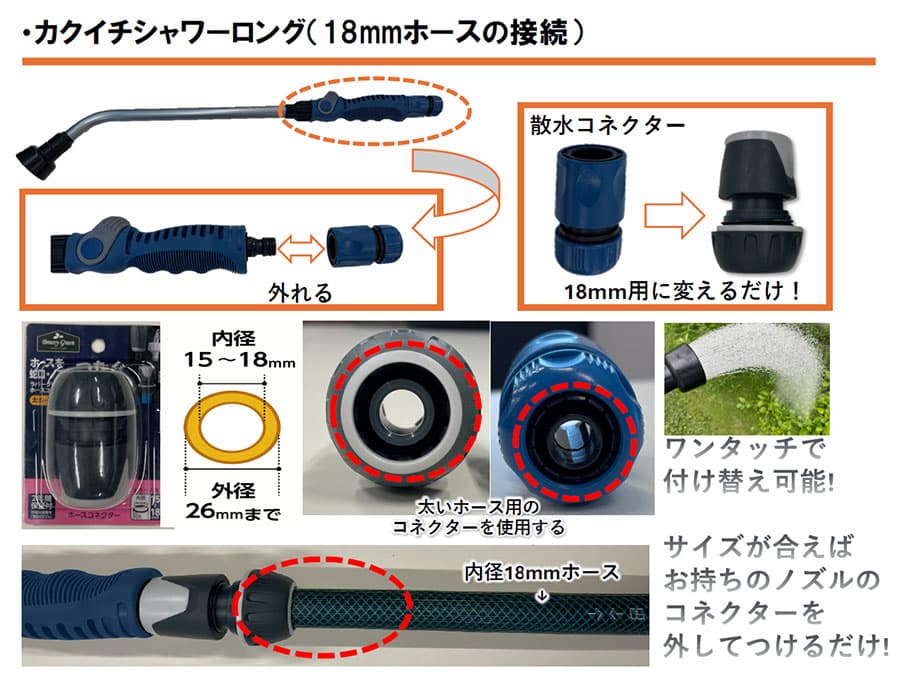 カクイチ：シャワーロング
