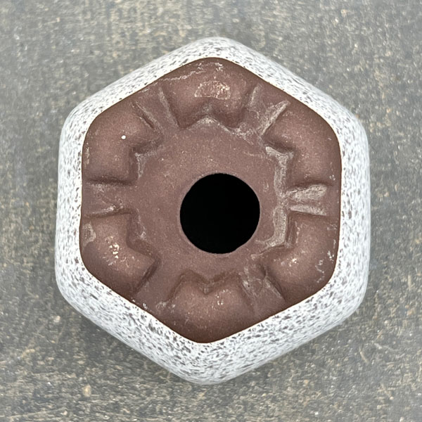 マメポットB　六角形・鉢色おまかせ1鉢（直径6cm）