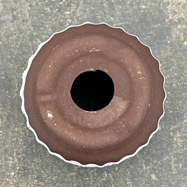 マメポットC　丸形縦筋・鉢色おまかせ1鉢（直径約4.8cm）