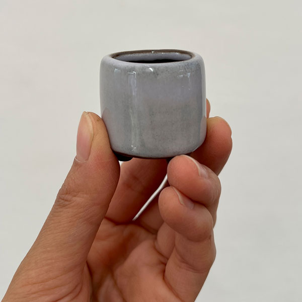 マメポットE 丸形・鉢色おまかせ1鉢(直径約3.5cm)