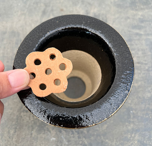 オモト鉢:錦鉢 雉【260119】/外径10.8cm(内径7.5cm)