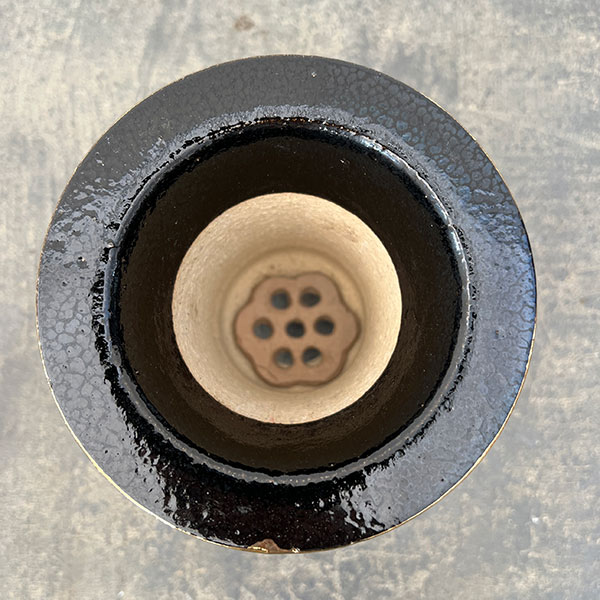 オモト鉢:錦鉢 菊【260120】/外径10.5cm(内径7.5cm)