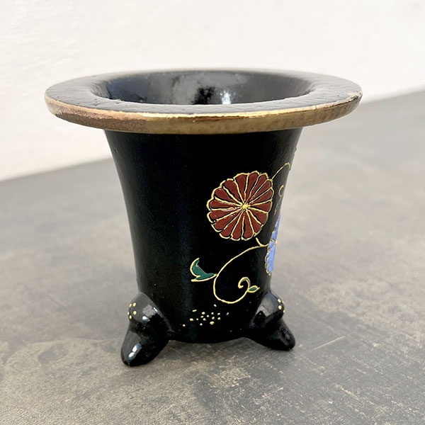 オモト鉢:錦鉢 菊【260120】/外径10.5cm(内径7.5cm)