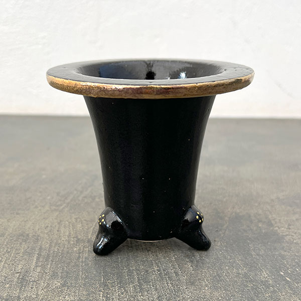 オモト鉢:錦鉢 菊【260120】/外径10.5cm(内径7.5cm)