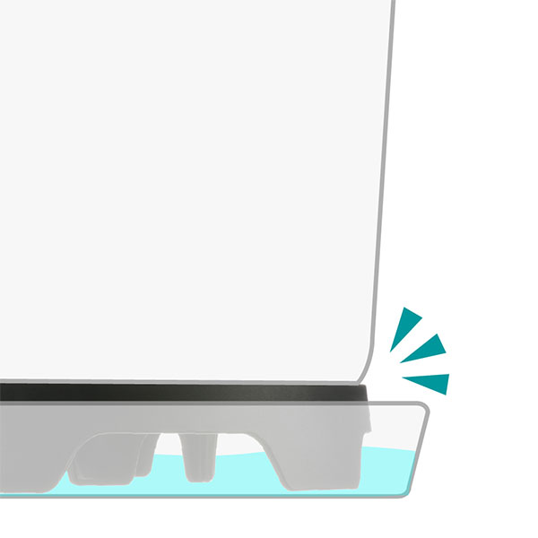 置くだけで通気・排水できるポットスタンド L