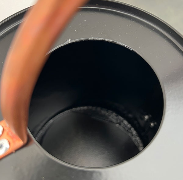 エッシャーデザイン：ジンク製ジョーロ・ブラック1.64リットル（ＴＧ362）