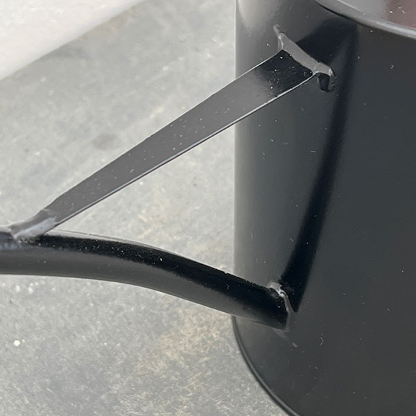 エッシャーデザイン：ジンク製ジョーロ・ブラック1.64リットル（ＴＧ362）