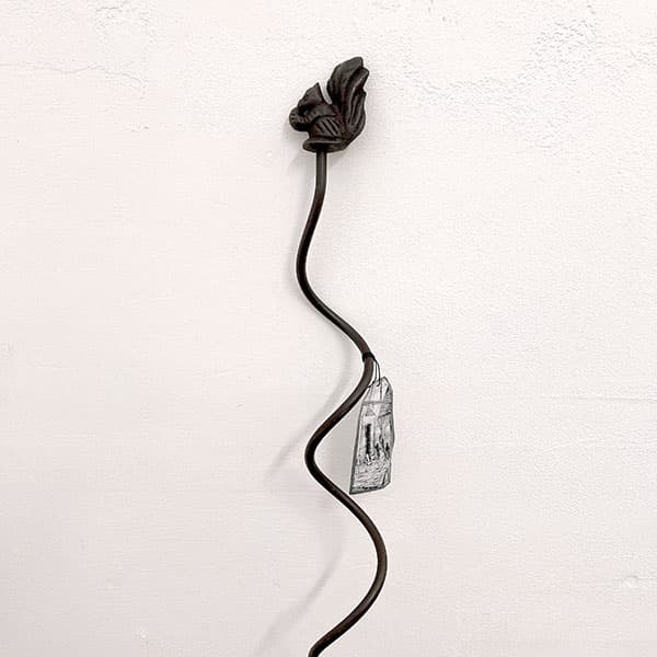 エッシャーデザイン　プランツサポートPY27：スパイラル りす