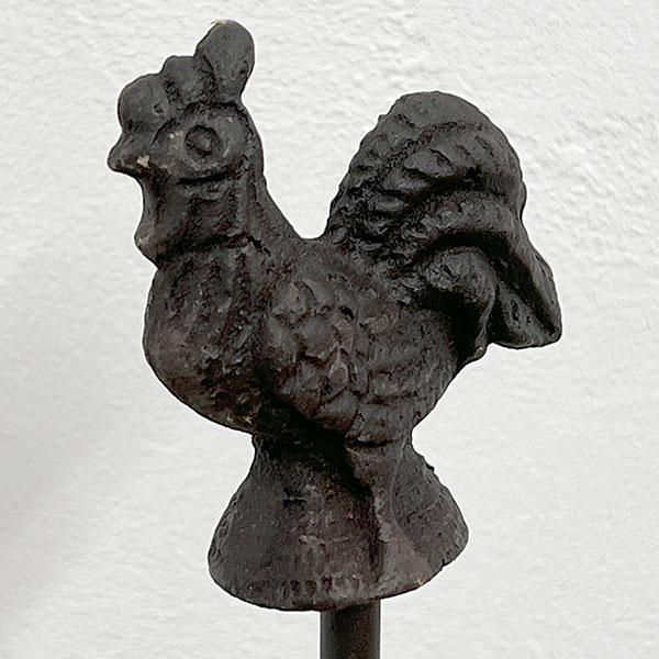 エッシャーデザイン　プランツサポートPY27：スパイラル にわとり