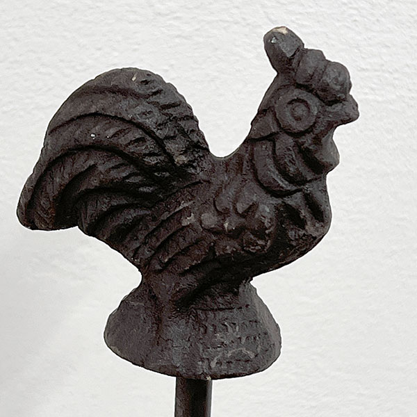 エッシャーデザイン　プランツサポートPY27：スパイラル にわとり