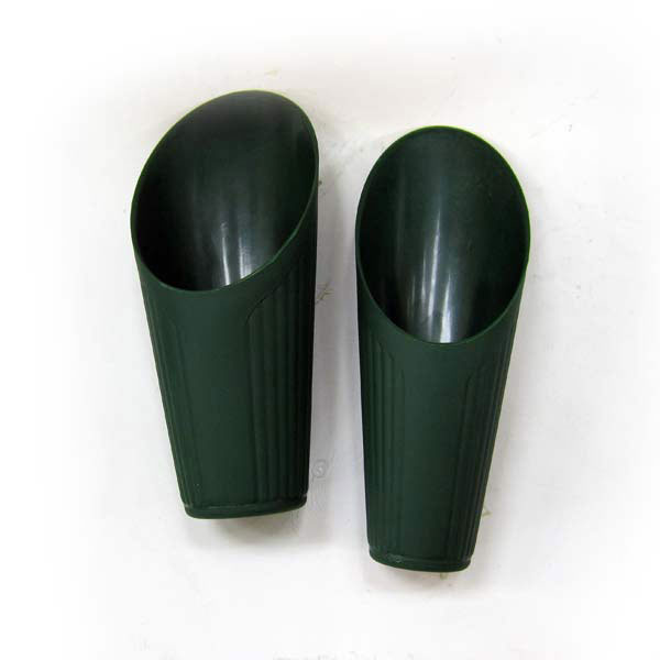 グロウコンテナ30型(直径30cm)とプレート(ダークグリーン)培養土と土入れのセット