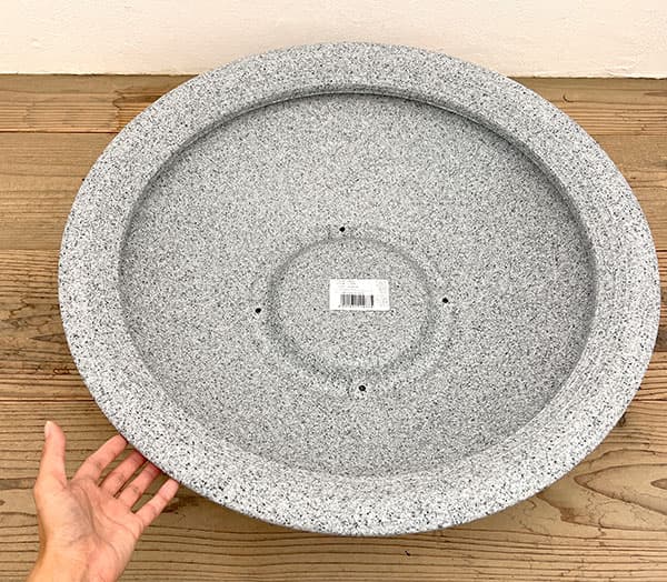 Stewartのヴァレーゼ ローボウル 18L (直径60×高さ15cm) アルパイングレー