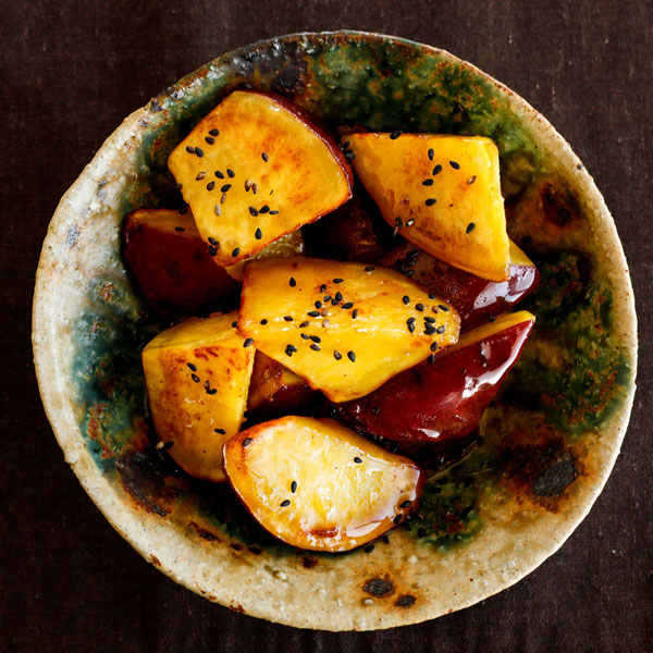 [26年4月下旬予約]サツマイモ苗：栗かぐや(R)3号ポット(PVP)