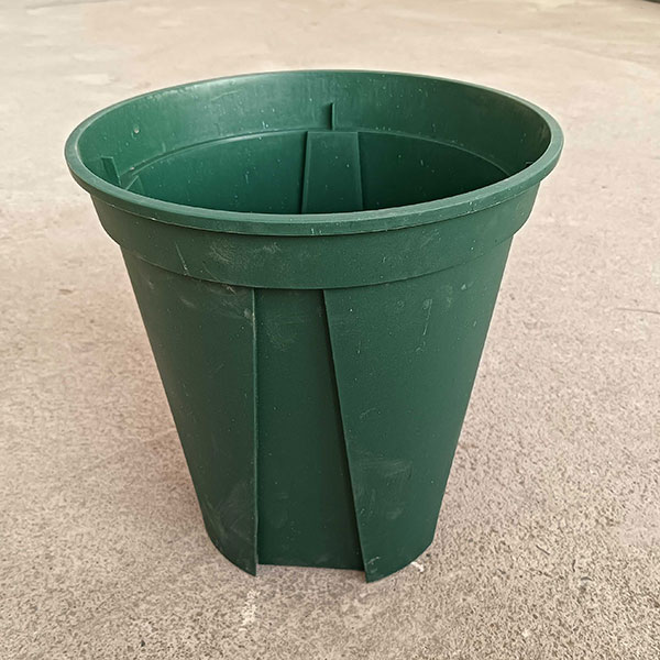 （わけあり特価）8号スリット鉢EU-24cmL（グリーン）5個セット