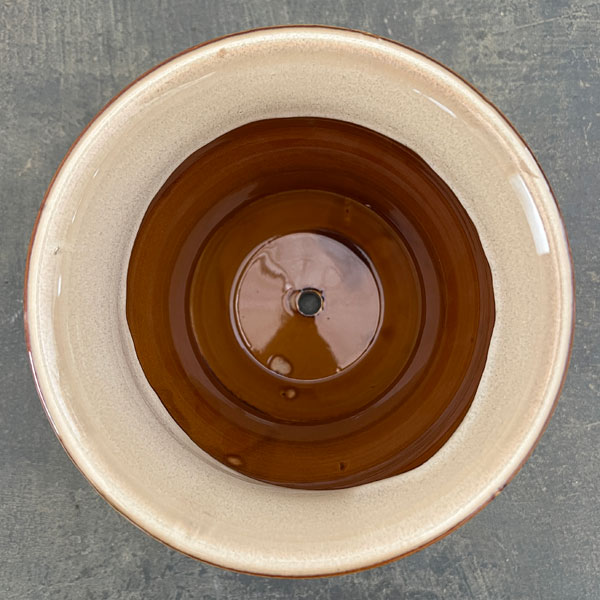 エルダ：白L（直径15.5cm・皿付）