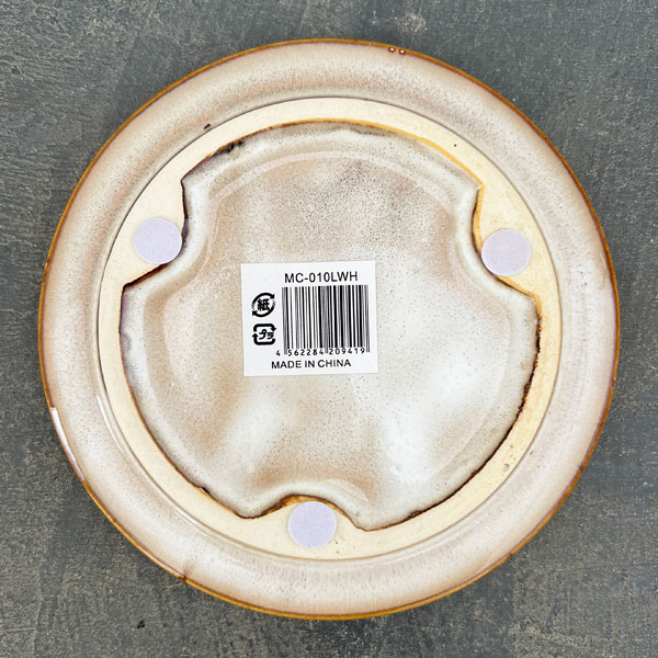 エルダ：白L（直径15.5cm・皿付）